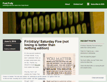 Tablet Screenshot of fontfolly.net
